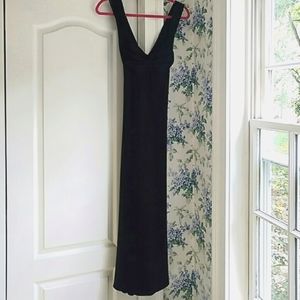 Calvin Klein formal black dress, black tie event dress